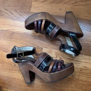 Robert Clergerie Platform Clogs